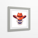 Calavera de Vaquero - Icono - Marika Barsrsind | Cuadro decorativo de Canvas Lab