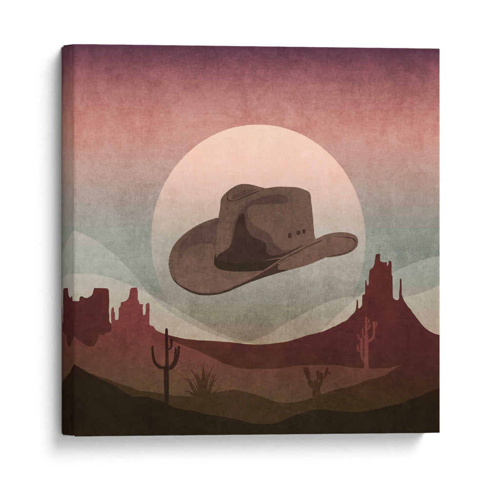 El sueño del vaquero del desierto - Emel Tunaboylu | Cuadro decorativo de Canvas Lab