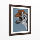 Felix El Lémur Vaquero - Anyone Can Yeehaw | Cuadro decorativo de Canvas Lab