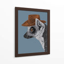 Felix El Lémur Vaquero - Anyone Can Yeehaw | Cuadro decorativo de Canvas Lab