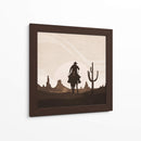 El lejano viaje del vaquero - Emel Tunaboylu | Cuadro decorativo de Canvas Lab