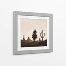 El lejano viaje del vaquero - Emel Tunaboylu | Cuadro decorativo de Canvas Lab