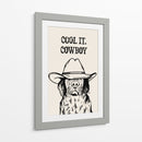 Cool it, Cowboy Black - Tara Royle | Cuadro decorativo de Canvas Lab