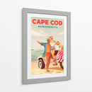 Arte playero de verano en Cape Cod, Massachusetts - The Whiskey Ginger | Cuadro decorativo de Canvas Lab
