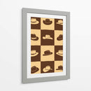 Tablero de Damas Vaquero - Anyone Can Yeehaw | Cuadro decorativo de Canvas Lab