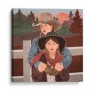 Jinetes del Atardecer - Emel Tunaboylu | Cuadro decorativo de Canvas Lab