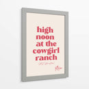 High Noon at the Cowgirl Ranch - Oju Design | Cuadro decorativo de Canvas Lab