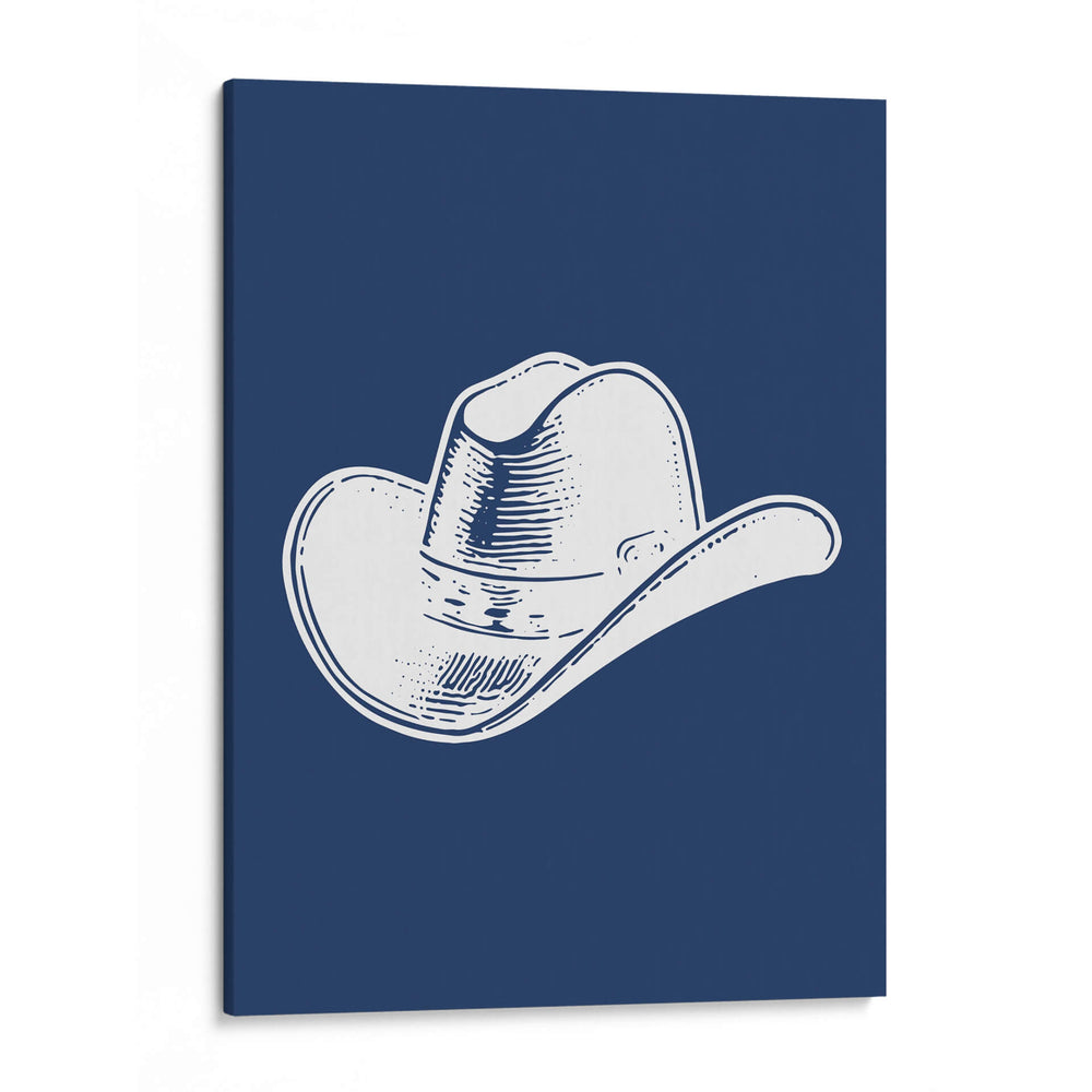 Sombrero de vaquero azul marino - Jolly and Dash | Cuadro decorativo de Canvas Lab
