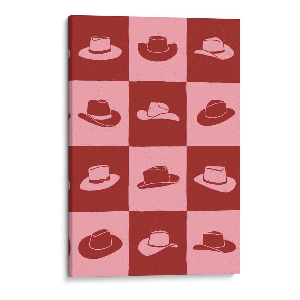 Tablero de Damas Vaquera - Anyone Can Yeehaw | Cuadro decorativo de Canvas Lab