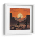Vaquero al Atardecer - Andreas Magnusson | Cuadro decorativo de Canvas Lab