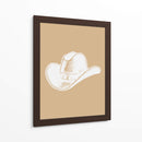 Sombrero de vaquero neutro - Jolly and Dash | Cuadro decorativo de Canvas Lab