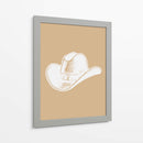 Sombrero de vaquero neutro - Jolly and Dash | Cuadro decorativo de Canvas Lab