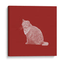 Gato bandido rudo - Anyone Can Yeehaw | Cuadro decorativo de Canvas Lab