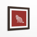 Gato bandido rudo - Anyone Can Yeehaw | Cuadro decorativo de Canvas Lab
