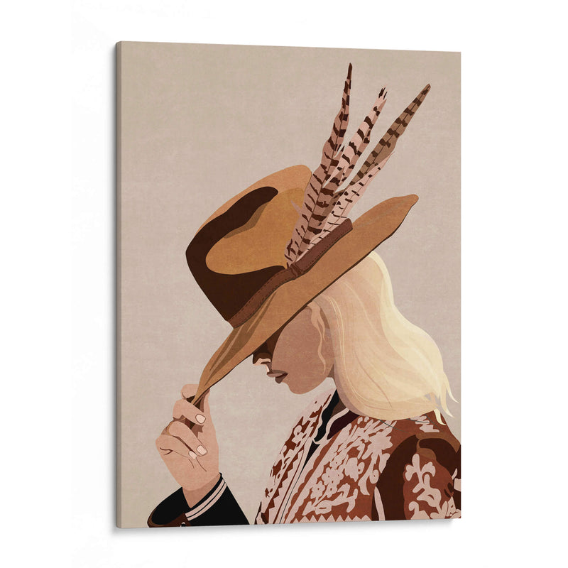 Elegancia Emplumada - Emel Tunaboylu | Cuadro decorativo de Canvas Lab