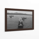 PESCADORES EN EL LAGO DE JANITZIO - ALEJANDRE PHOTOGRAPHY | Cuadro decorativo de Canvas Lab