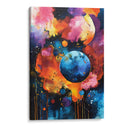 Colisión de Dos Mundos - DEA Digital Esoteric Art | Cuadro decorativo de Canvas Lab