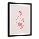Pato con botas vaqueras en rosa - Tara Royle | Cuadro decorativo de Canvas Lab