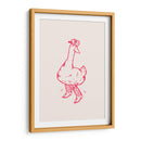 Pato con botas vaqueras en rosa - Tara Royle | Cuadro decorativo de Canvas Lab