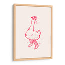 Pato con botas vaqueras en rosa - Tara Royle | Cuadro decorativo de Canvas Lab