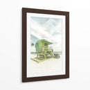 Estilo vintage de Florida en Miami Beach - Melanie Viola | Cuadro decorativo de Canvas Lab