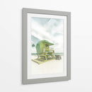 Estilo vintage de Florida en Miami Beach - Melanie Viola | Cuadro decorativo de Canvas Lab