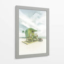 Estilo vintage de Florida en Miami Beach - Melanie Viola | Cuadro decorativo de Canvas Lab