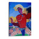 Gran Tex en Llamas - Steve Spencer | Cuadro decorativo de Canvas Lab