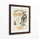 Don't Call Me Honey - The Whiskey Ginger | Cuadro decorativo de Canvas Lab