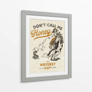 Don't Call Me Honey - The Whiskey Ginger | Cuadro decorativo de Canvas Lab