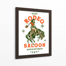 Old Rodeo Saloon Cowgirl: Giddyup Buttercup - The Whiskey Ginger | Cuadro decorativo de Canvas Lab