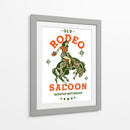 Old Rodeo Saloon Cowgirl: Giddyup Buttercup - The Whiskey Ginger | Cuadro decorativo de Canvas Lab