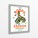 Old Rodeo Saloon Cowgirl: Giddyup Buttercup - The Whiskey Ginger | Cuadro decorativo de Canvas Lab