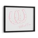 Herradura Wild and Free Rosa - Jolly and Dash | Cuadro decorativo de Canvas Lab