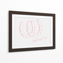 Herradura Wild and Free Rosa - Jolly and Dash | Cuadro decorativo de Canvas Lab