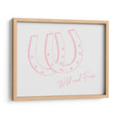 Herradura Wild and Free Rosa - Jolly and Dash | Cuadro decorativo de Canvas Lab