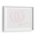 Herradura Wild and Free Rosa - Jolly and Dash | Cuadro decorativo de Canvas Lab