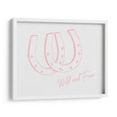 Herradura Wild and Free Rosa - Jolly and Dash | Cuadro decorativo de Canvas Lab