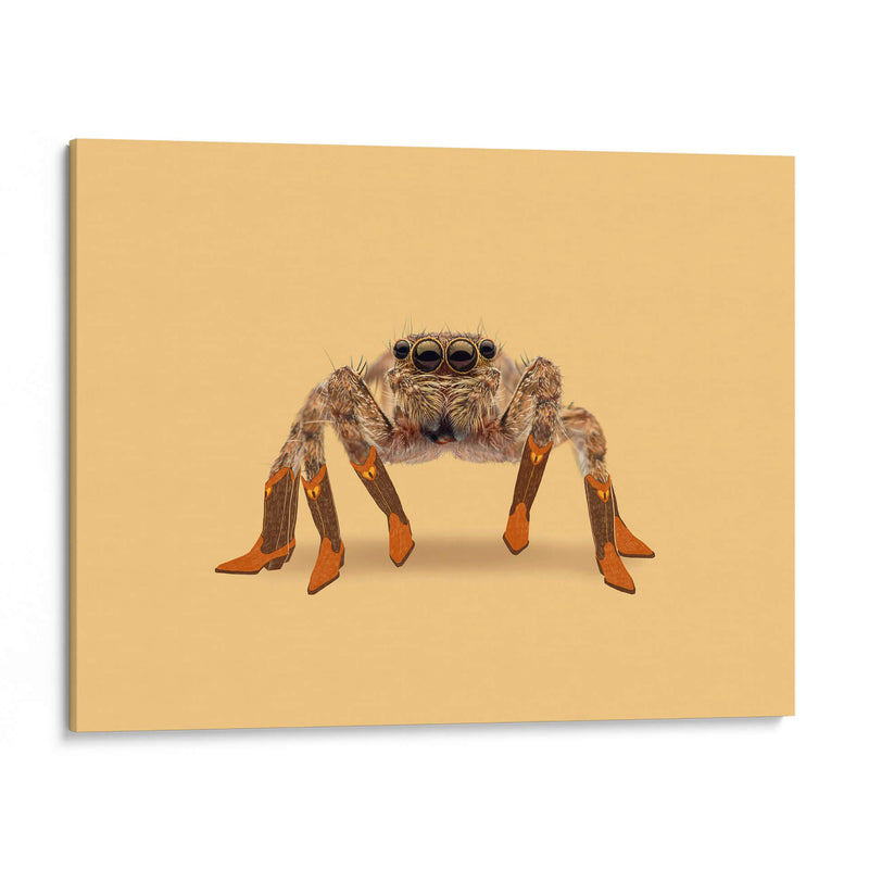 Lydia, la araña vaquera con las piernas más largas - Anyone Can Yeehaw | Cuadro decorativo de Canvas Lab