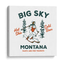 Ski Big Sky Montana: Pants Are For Tourists - The Whiskey Ginger | Cuadro decorativo de Canvas Lab