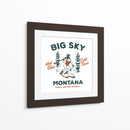 Ski Big Sky Montana: Pants Are For Tourists - The Whiskey Ginger | Cuadro decorativo de Canvas Lab