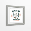 Ski Big Sky Montana: Pants Are For Tourists - The Whiskey Ginger | Cuadro decorativo de Canvas Lab