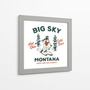 Ski Big Sky Montana: Pants Are For Tourists - The Whiskey Ginger | Cuadro decorativo de Canvas Lab