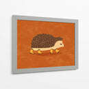 Sonny el Erizo Corriendo con Botas de Vaquero - Anyone Can Yeehaw | Cuadro decorativo de Canvas Lab