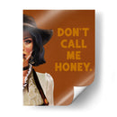 Don't Call Me Honey: Arte de Vaquera Western Ruda - The Whiskey Ginger | Cuadro decorativo de Canvas Lab