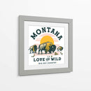 Arte de Búfalo de Montana: Love The Wild - The Whiskey Ginger | Cuadro decorativo de Canvas Lab