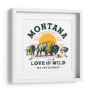 Arte de Búfalo de Montana: Love The Wild - The Whiskey Ginger | Cuadro decorativo de Canvas Lab