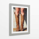 Botas de vaquero - Fluidys | Cuadro decorativo de Canvas Lab