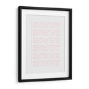 Pink Howdy - Jolly and Dash | Cuadro decorativo de Canvas Lab