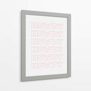 Pink Howdy - Jolly and Dash | Cuadro decorativo de Canvas Lab